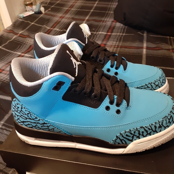Jordan 3 retro powder blue (GS) sold!!!!! - Picture 1 of 10